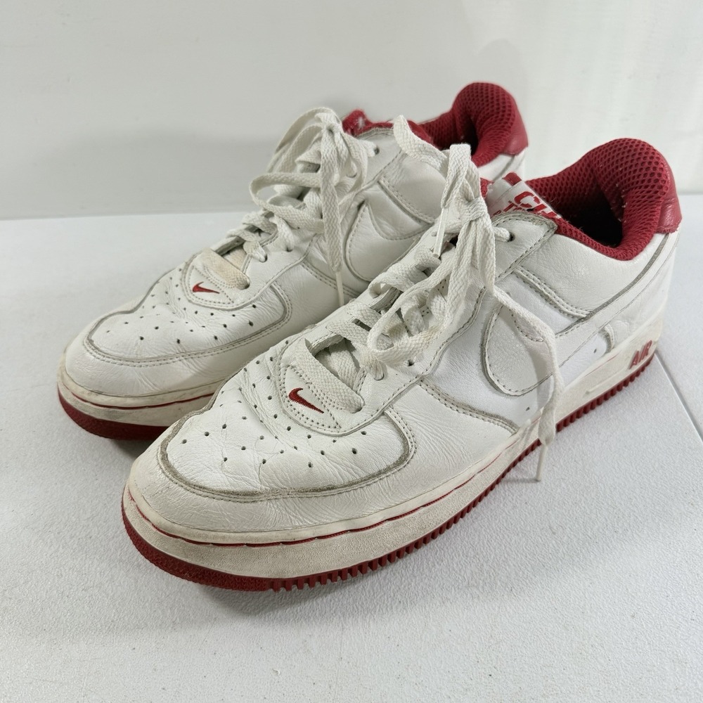 Nike Air Force 1 CHI-TOWN Chicago White / Varsity Red Size 11 630117-913